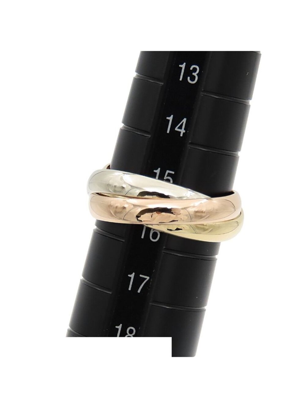 Cartier Trinity Ring MM Three Color Gold - Picture 5 of 9